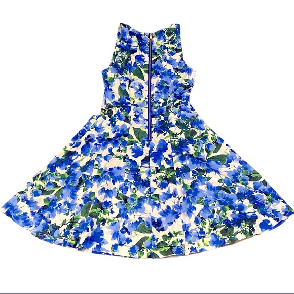 MILLY Fit & Flare Floral Dress - Picture 4 of 6